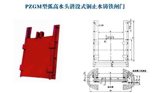 高壓鑄鐵閘門安裝布置結(jié)構(gòu)圖及驗收標(biāo)準(zhǔn)